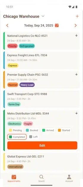DataDocks Mobile Dock Operations App
