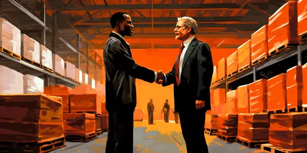 Warehouse KPIs Illustration