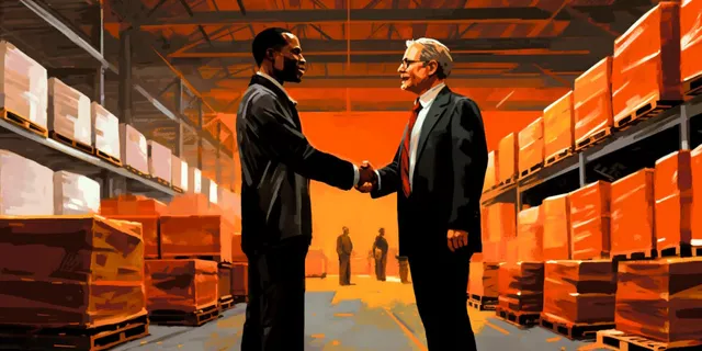 Warehouse KPIs Illustration